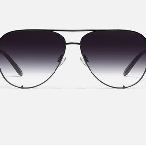 QUAY Sunglasses - HIGH KEY Black Frame Fade Lense